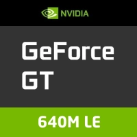 NVIDIA GeForce GT 640M LE