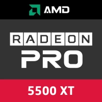 Radeon Pro 5500 XT